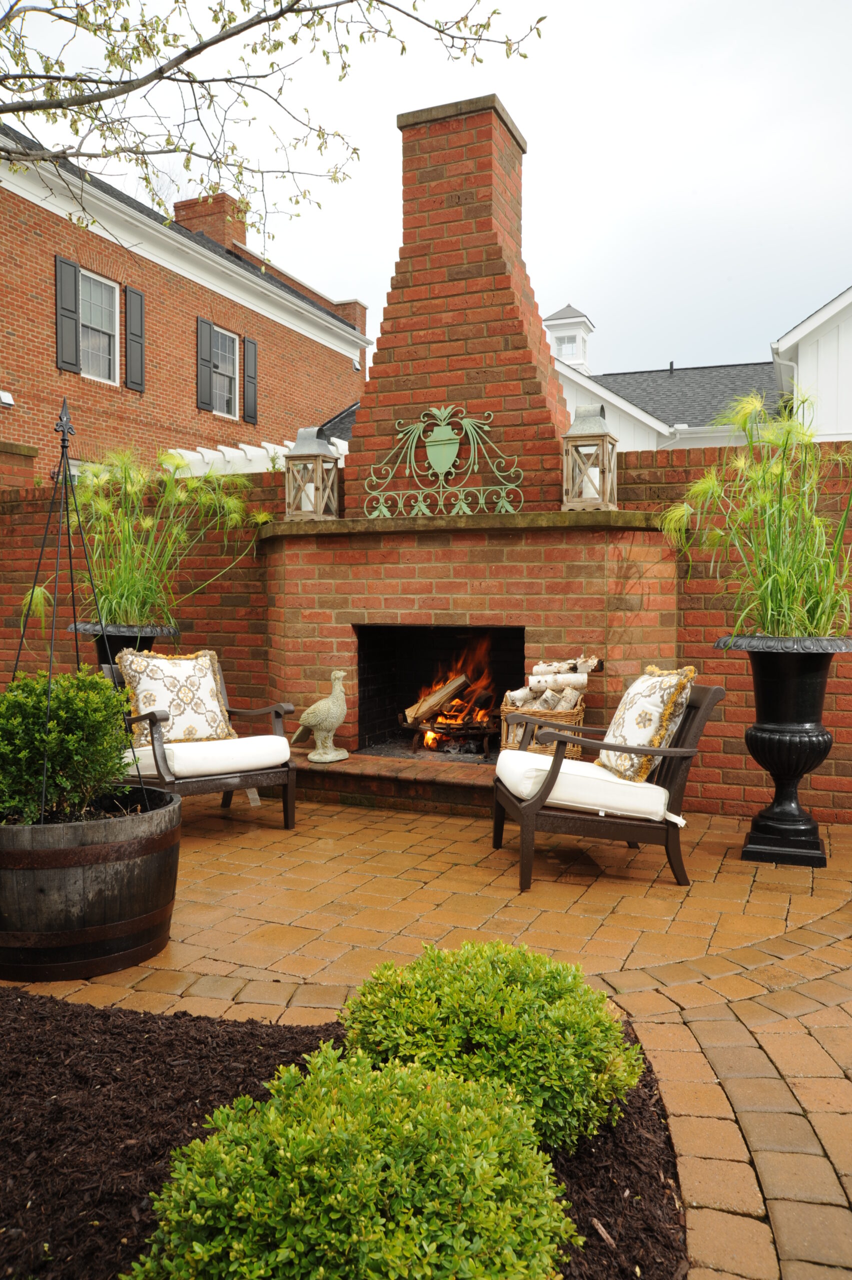 Outdoor Fireplace