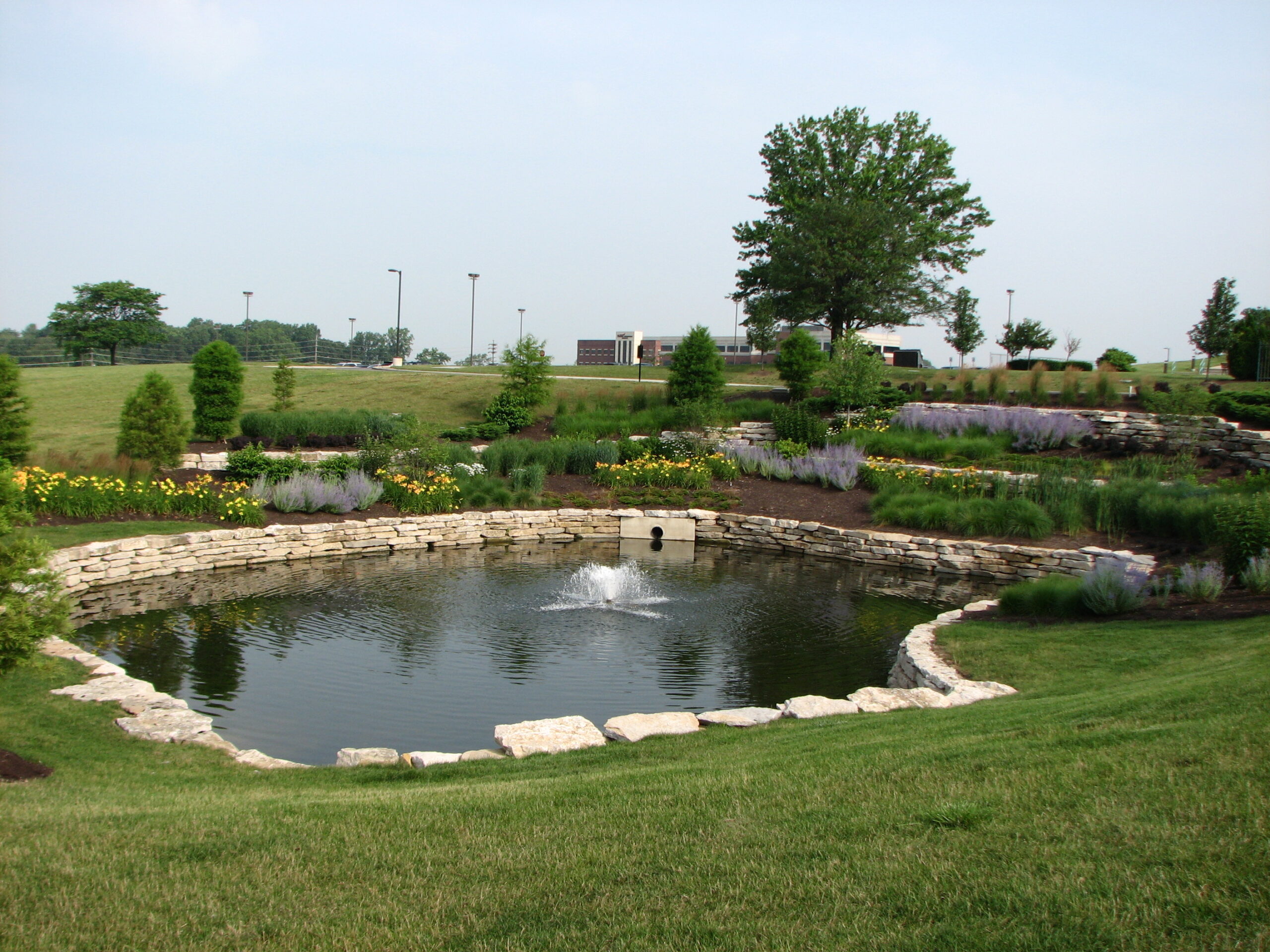 Commercial Water Feature-Mount Carmel