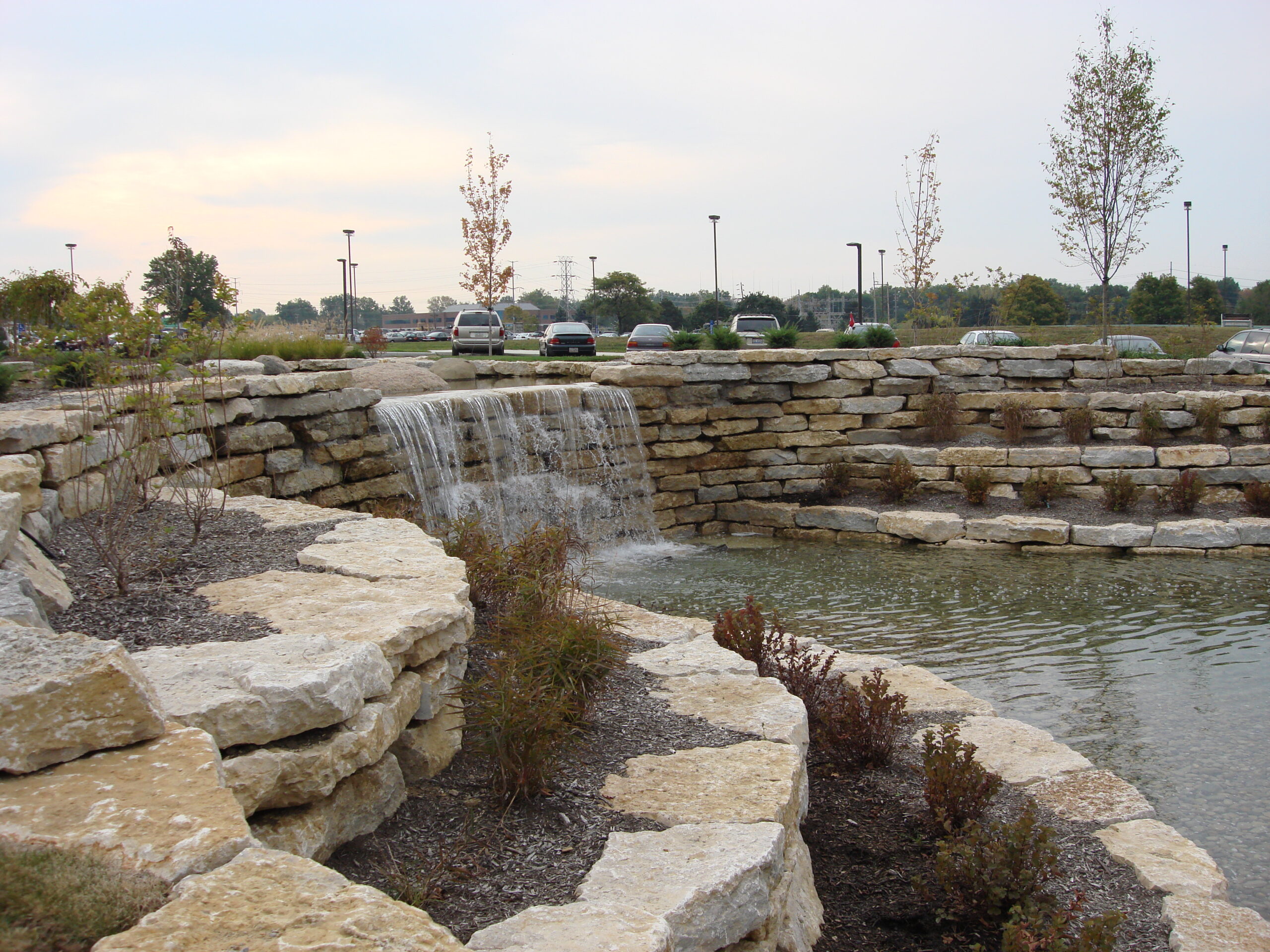 Commercial Water Feature-Mount Carmel