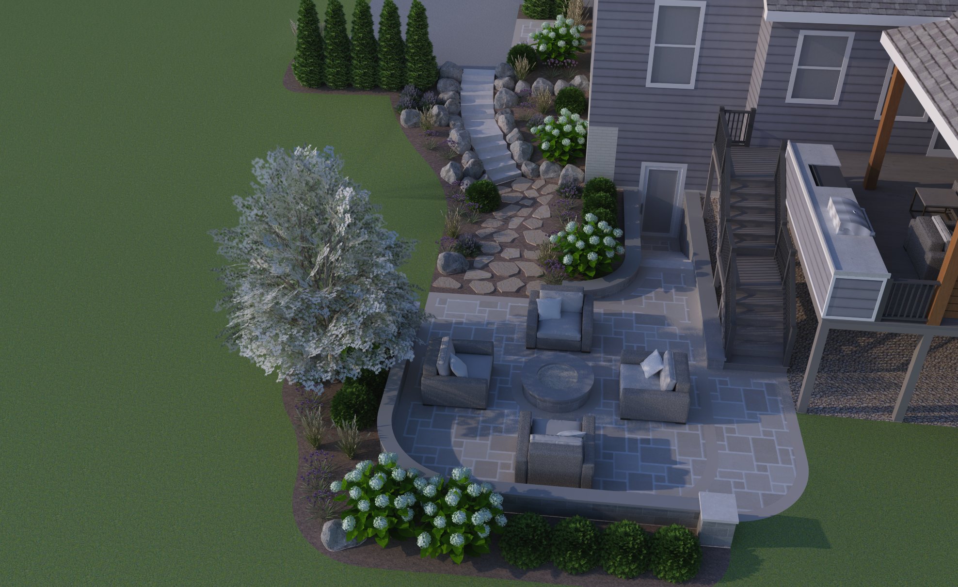 Landscape Design Renderings