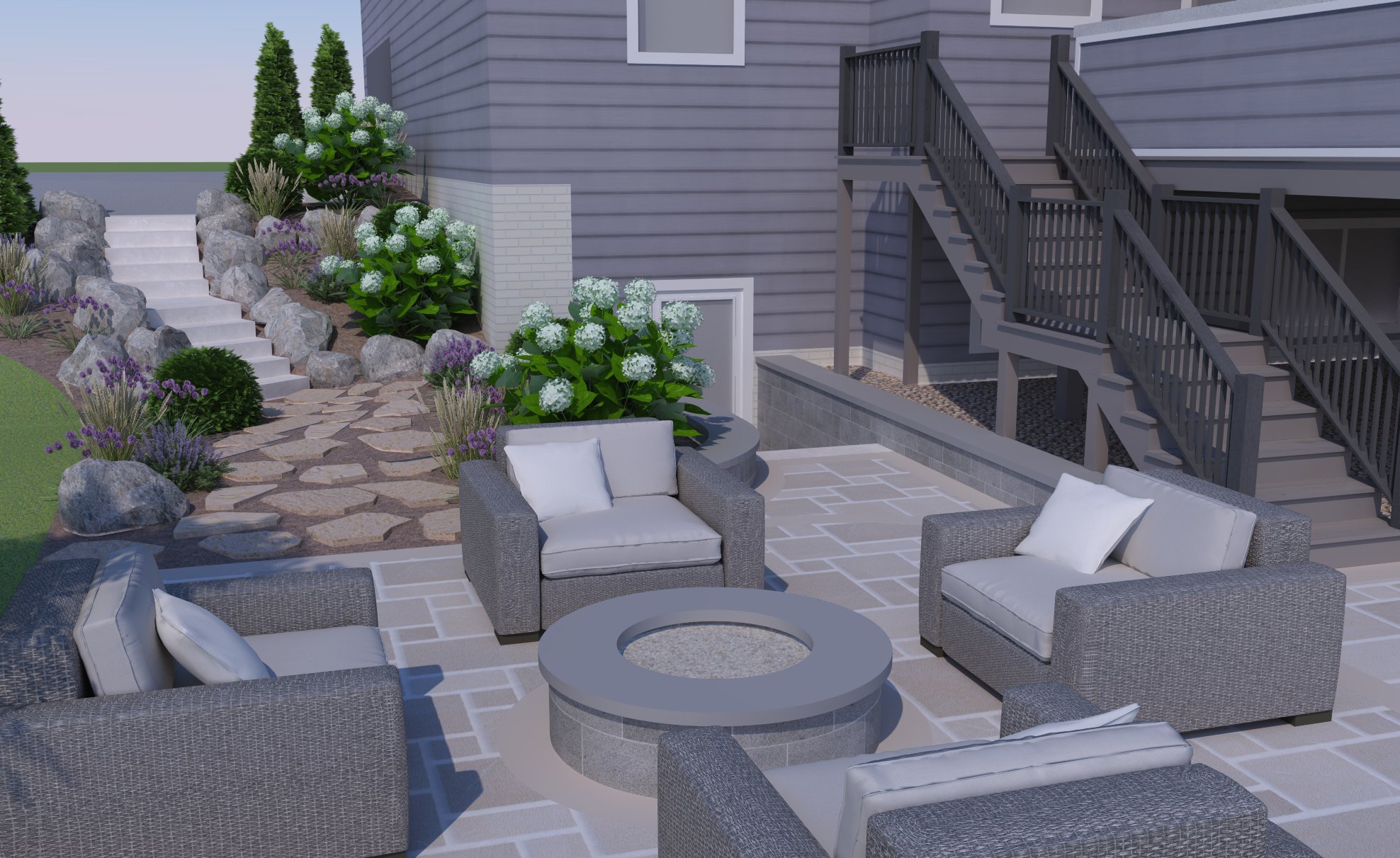 Landscape Design Renderings